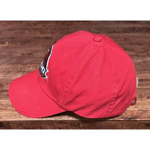 Miami RedHawks NCAA Collegiate Red Relaxed Fit Hat Adjustable Cap - Picture 2 of 7